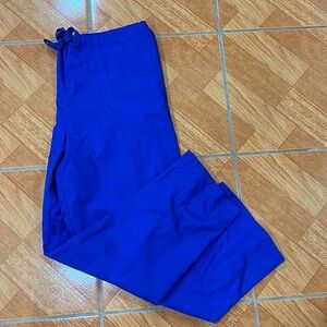 adar blue scrub pants size: XL